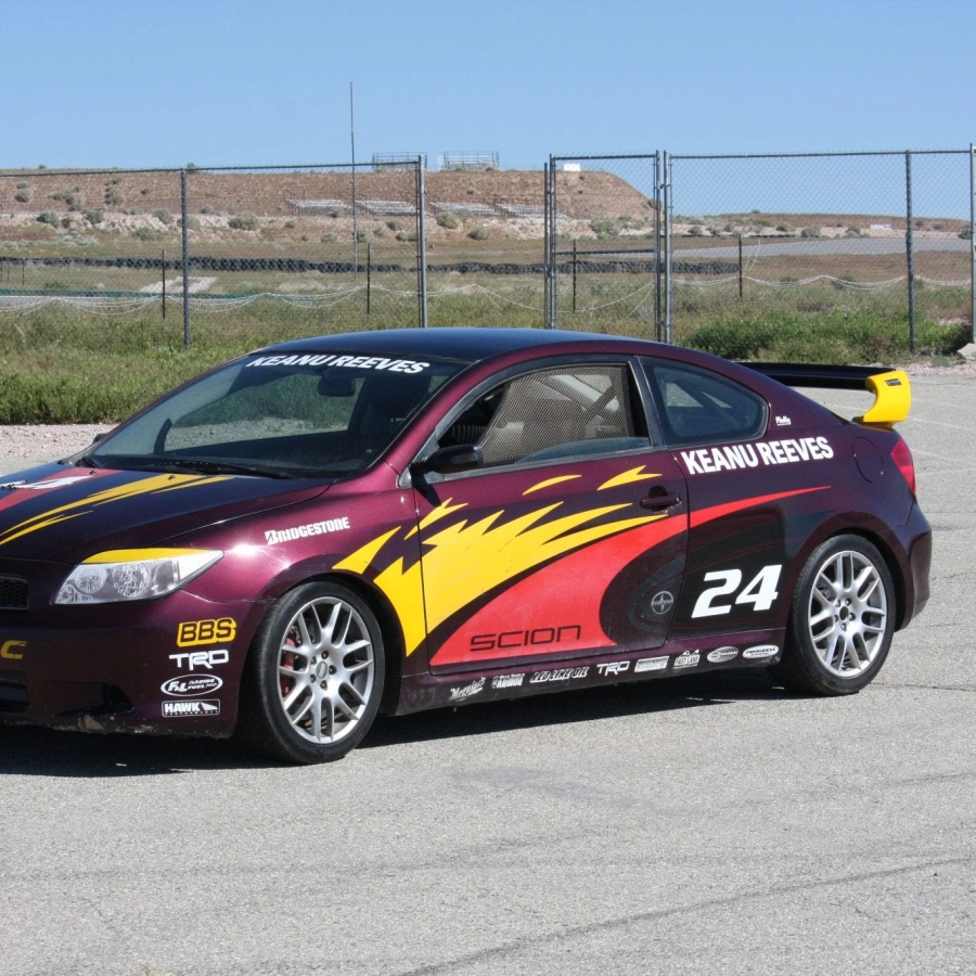 Raced by Keanu Reeves: 2005 Scion tC on Bring a Trailer